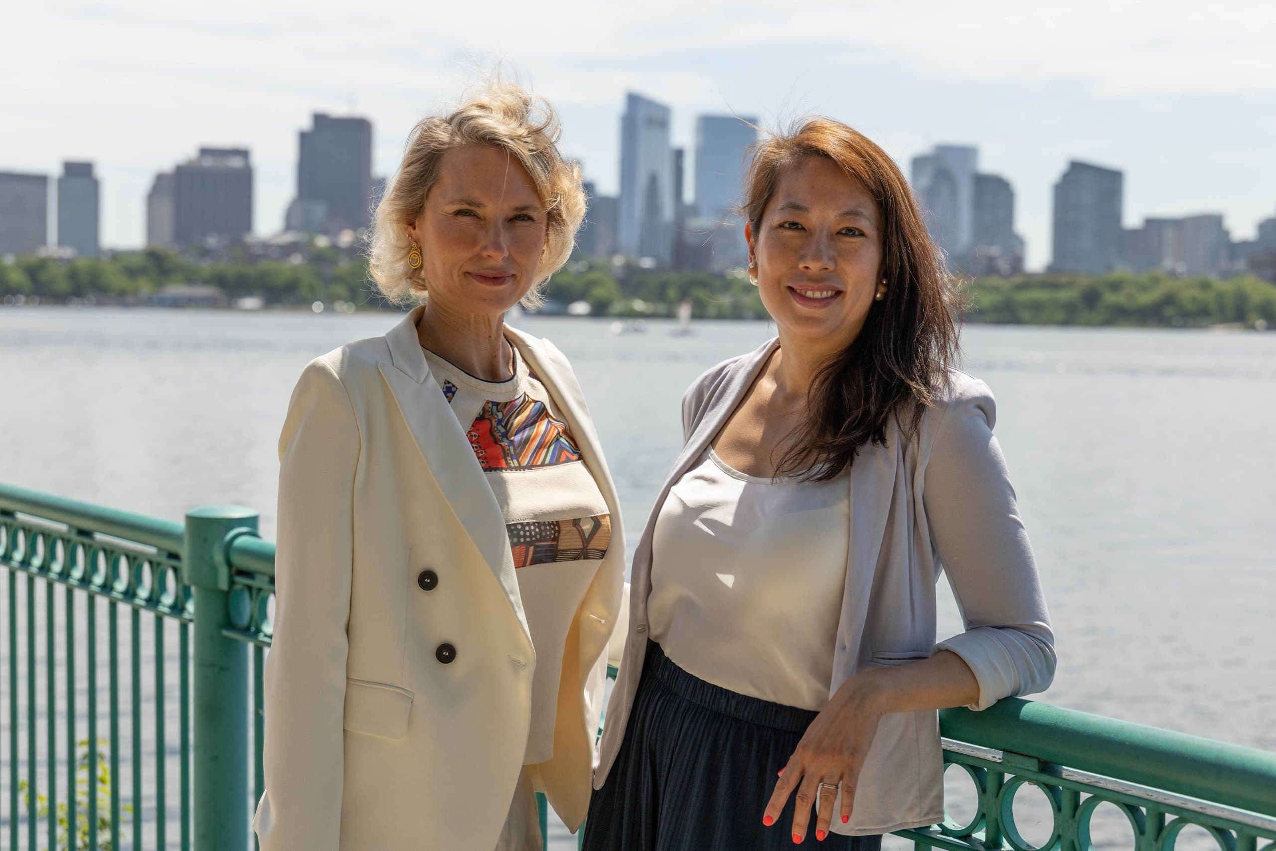 Julie Clauss and Tan Chui Mae in Boston